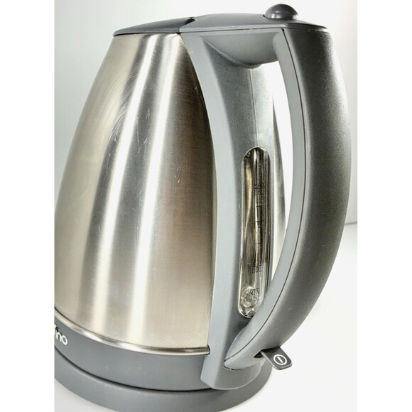 Toastess DLJK-459 Silver 1.8 qts Cordless Electric Kettle with Power Base Tested - Picture 3 of 11